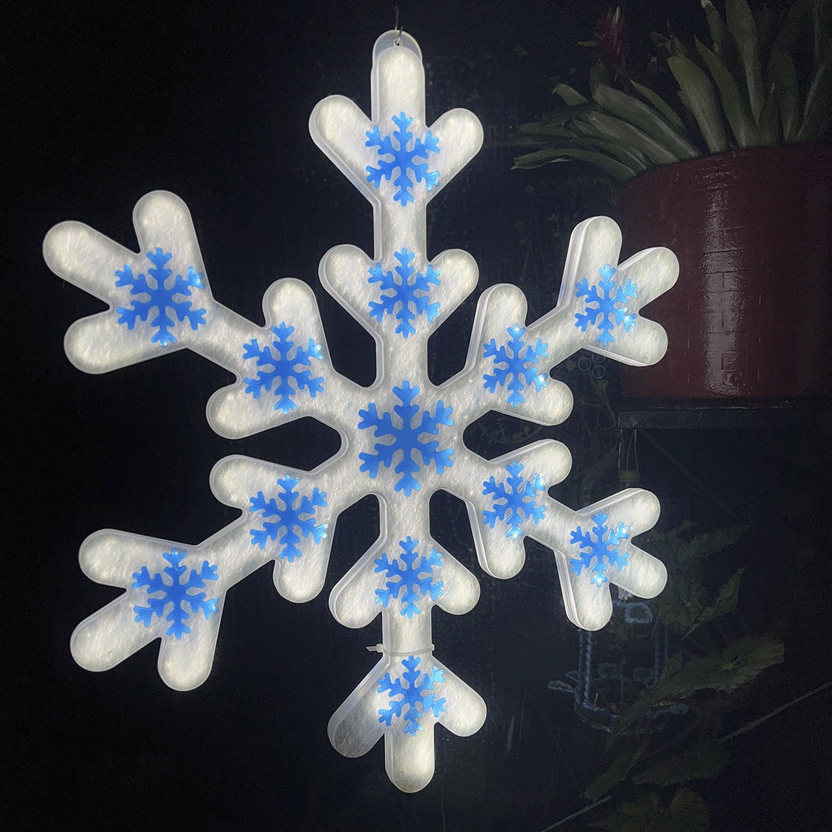Copo De Nieve Decorativo LED